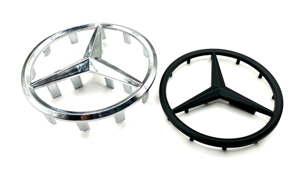 Steering Wheel Emblem Replacement for Mercedes Benz Vehicles (Various Colors) 