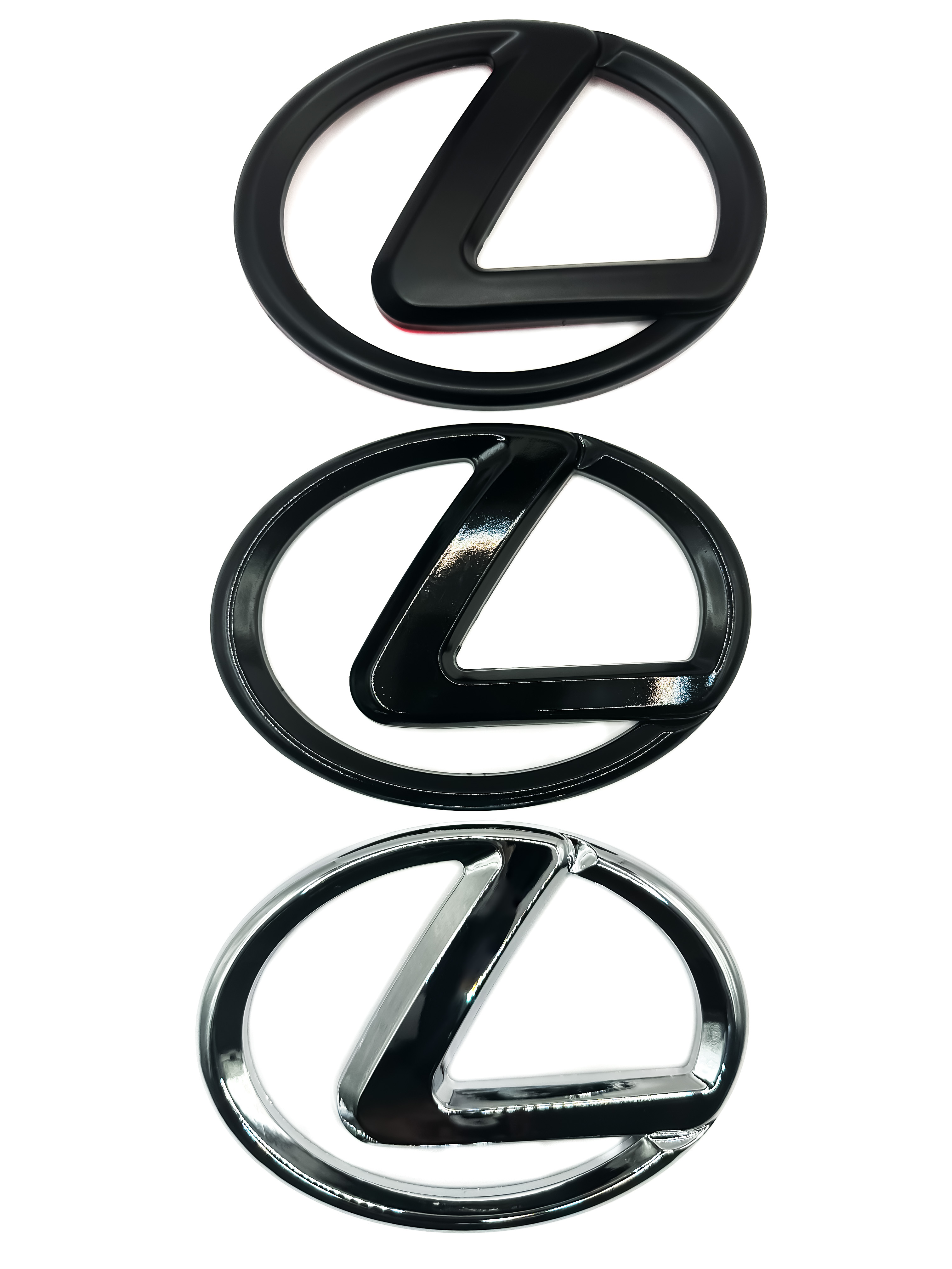 Lexus Steering wheel emblem airbag badge logo replacement ABS chrome