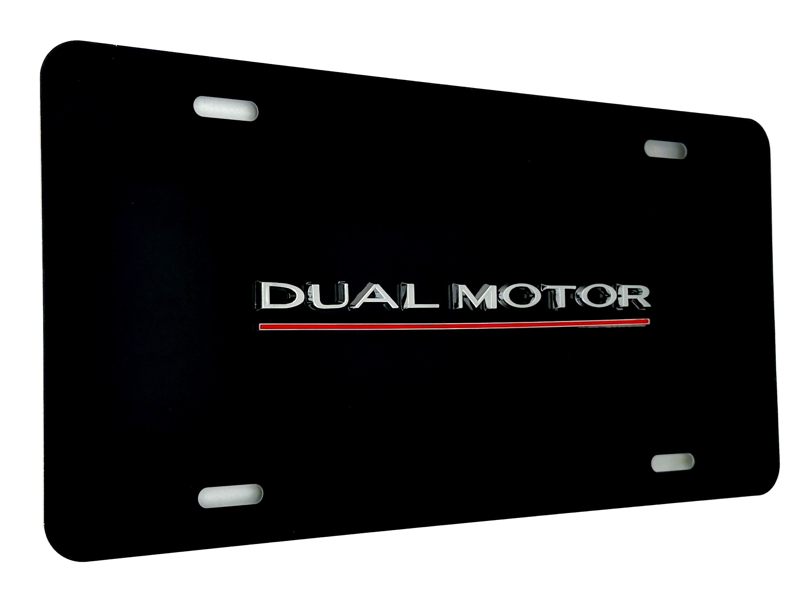 dual motor front vanity license plate 2017 2018 2019 2020 2021 2022