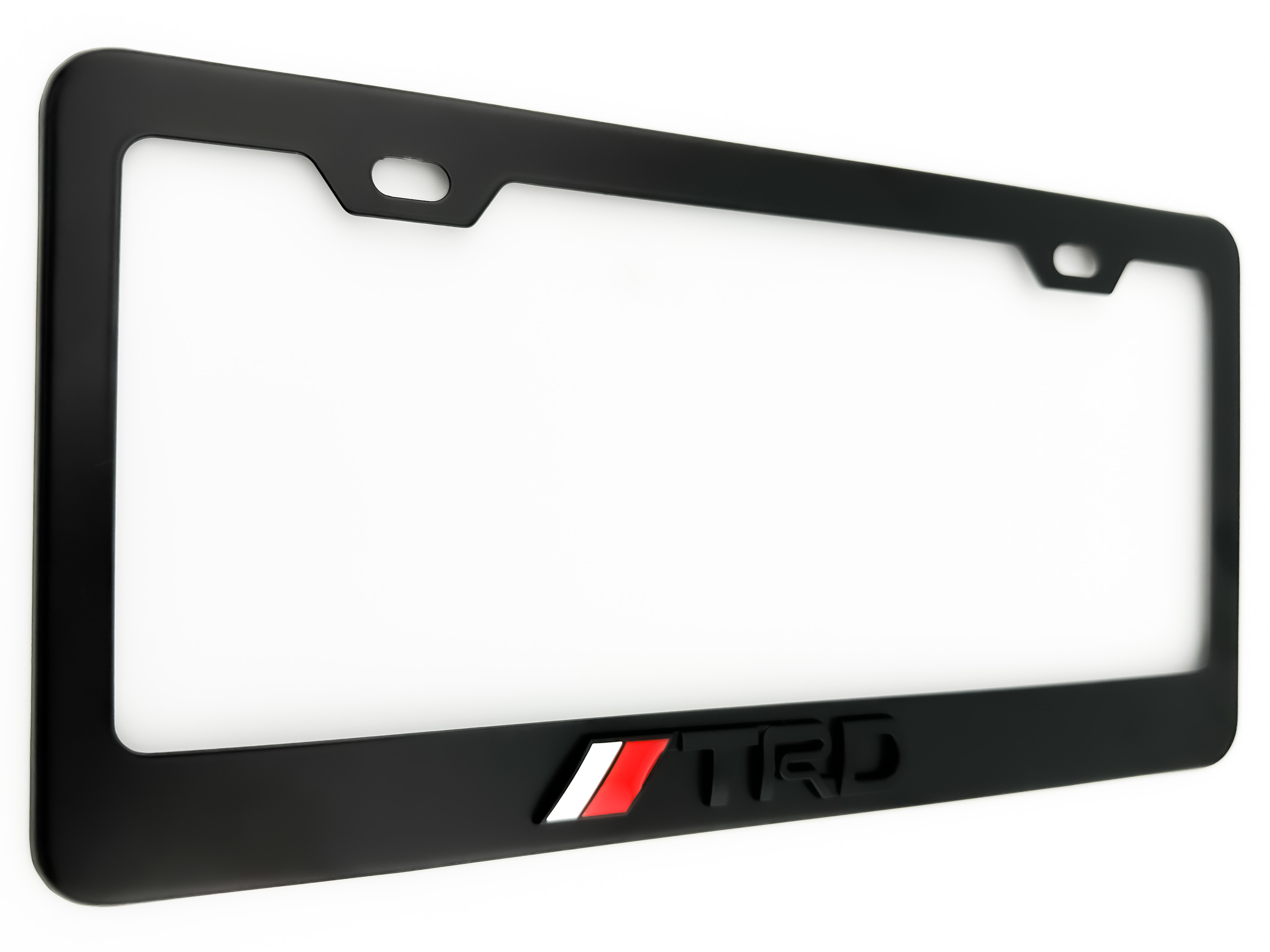 TRD metal black license plate frame tacoma tundra camry corolla