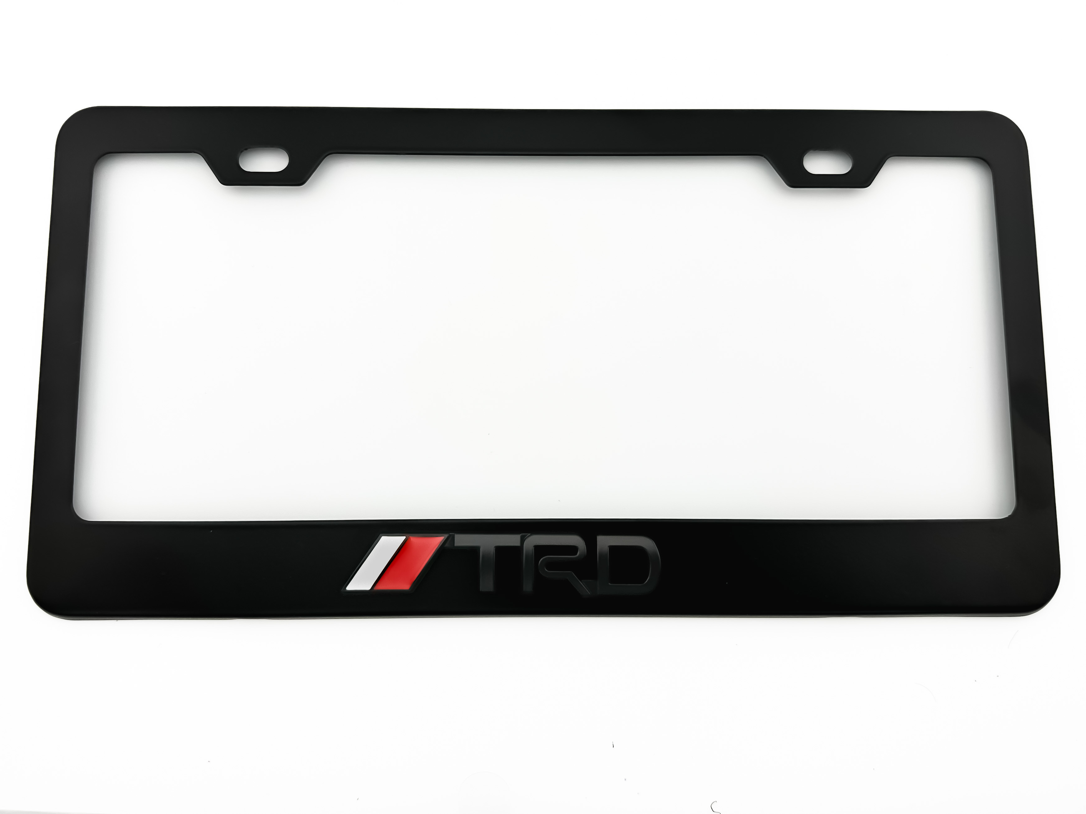 トヨタ 86 TRD ダイキャストメタル TRD metal black license plate frame tacoma tundra camry corolla
