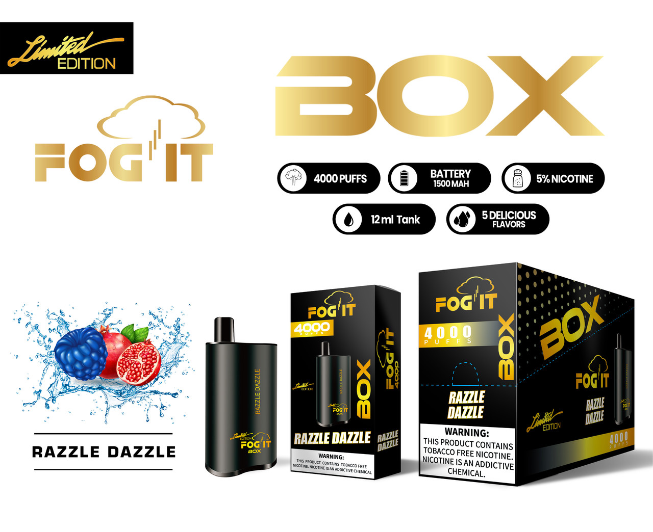 Razzle Dazzle Raz Flavor RAZ RX50K Disposable Vape 50000 Puffs  .99 Buy Razzle  Dazzle Raz DC25000 Puffs | USA