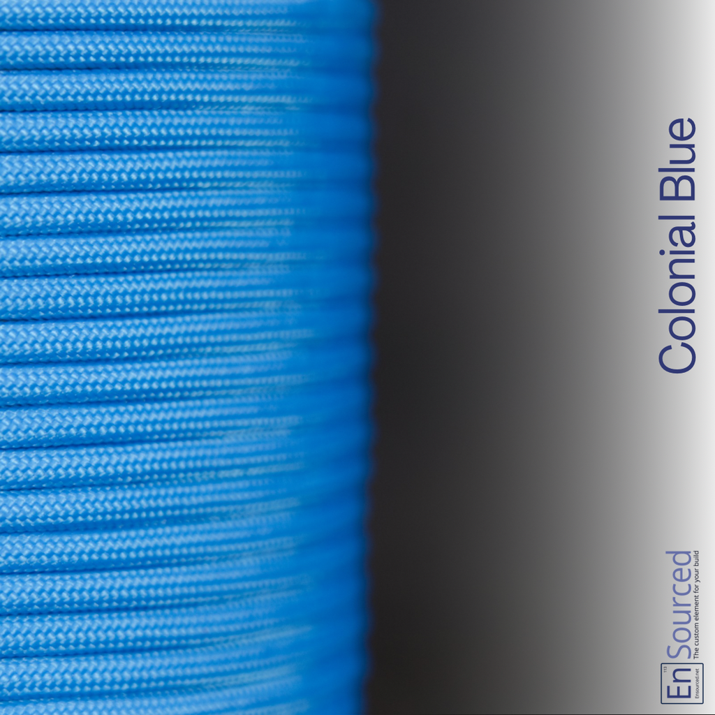 Paracord Sleeving - Colonial Blue