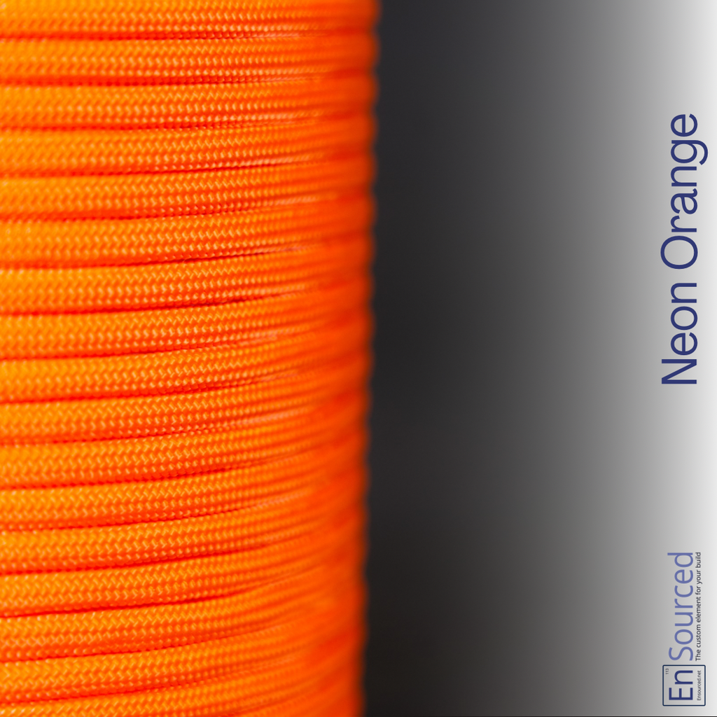Paracord Sleeving - Neon Orange