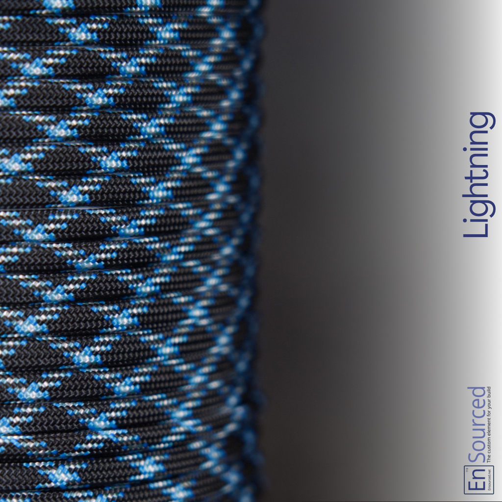 Paracord Sleeving - Lightning