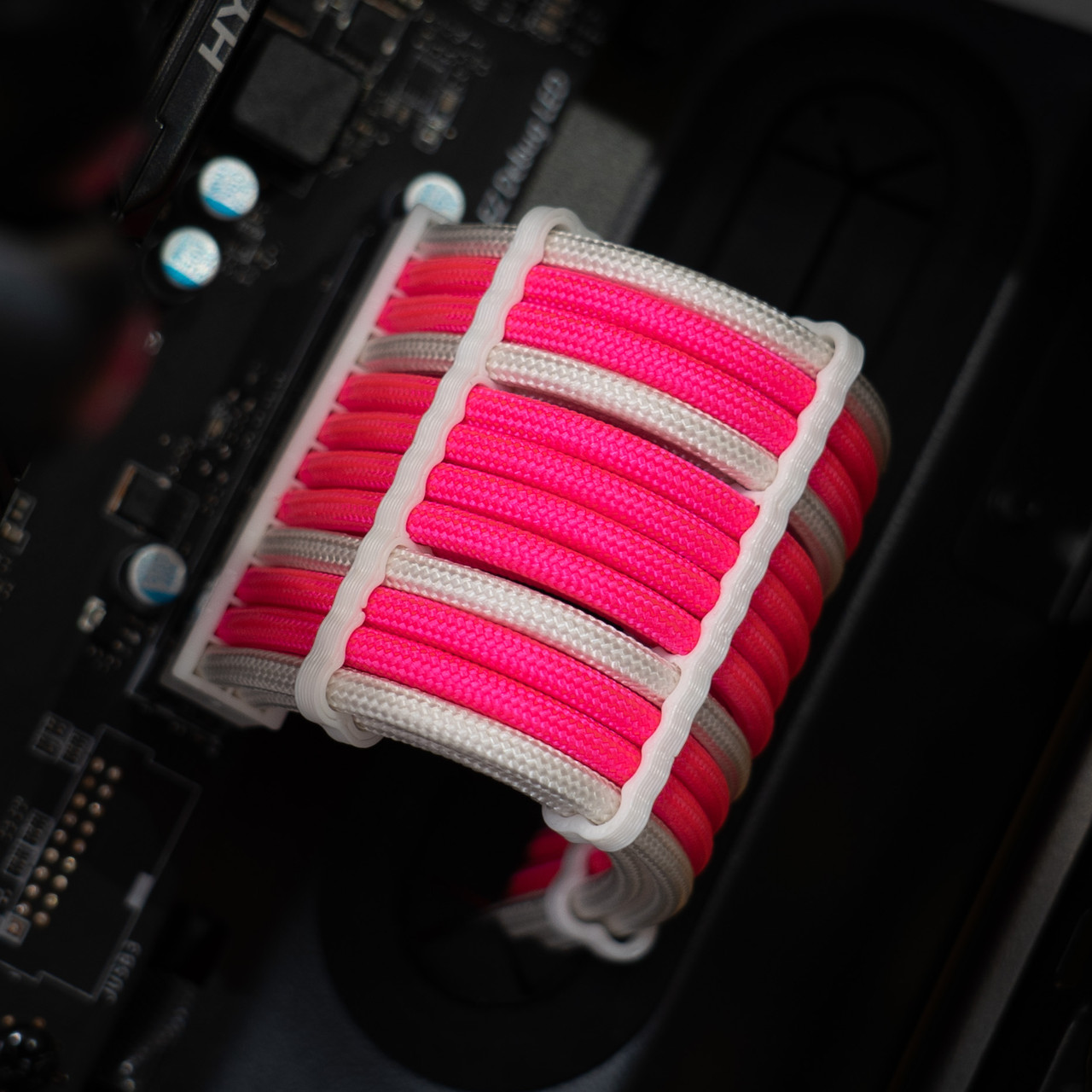 Ensourced Customs | Custom Handcrafted Sleeved PC Cables