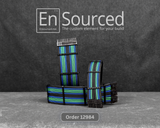 Black, Kelly Green and Electric Blue Extension Cables