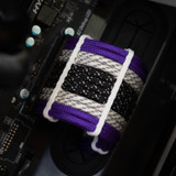 Order 11409 - Acid Purple | Polar | Starry Night sleeving with White Wire Wraps