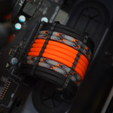 Order 11480 - Black | Diecast | Neon Orange sleeving with Black Wire Wraps