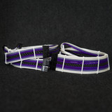 Order 11899 - Acid Purple | Acid Purple w/ Silver Stripes | Starry Night | White sleeving with White Wire Wraps