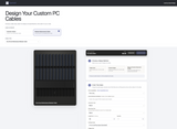 Custom PC Cable Designer - Now Live