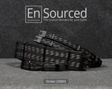 Lian Li EG1200G Cables: Black & Touch of Gray