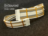 Order Showcase 12898: Luxury Gold and Grey Custom Cables for Asus PSUs