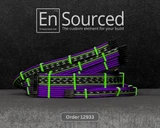 EVGA Cables in Acid Purple, Neon Green & Undead