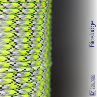 Biosludge paracord sleeving