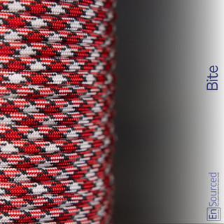 Bite paracord sleeving