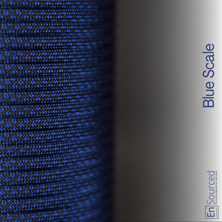 Blue Scale paracord sleeving