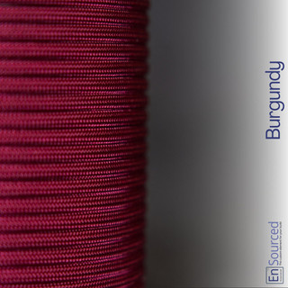 Burgundy paracord sleeving