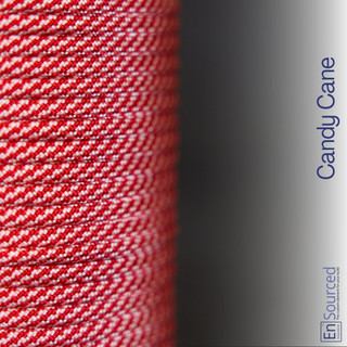 Candy Cane paracord sleeving