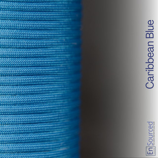 Caribbean Blue paracord sleeving