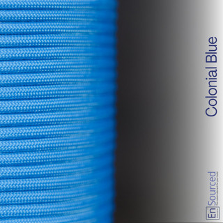 Colonial Blue paracord sleeving