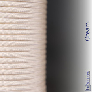 Cream paracord sleeving