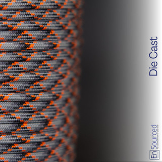 Diecast paracord sleeving