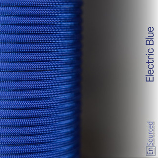 Electric Blue paracord sleeving