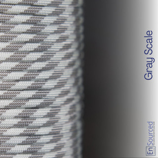 Gray Scale paracord sleeving