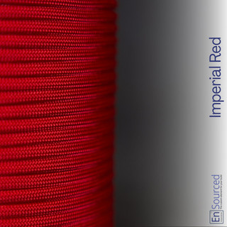Imperial Red paracord sleeving