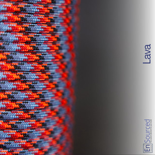 Lava paracord sleeving