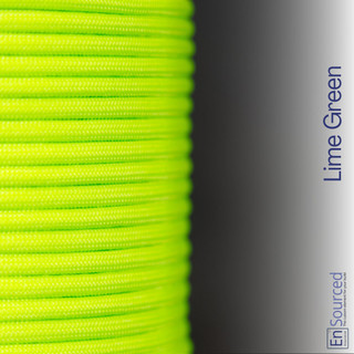 Lime Green paracord sleeving