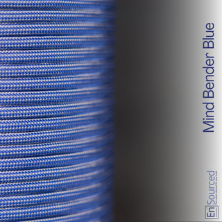 Mind Bender Blue paracord sleeving