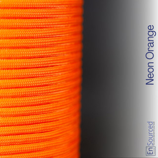Neon Orange paracord sleeving