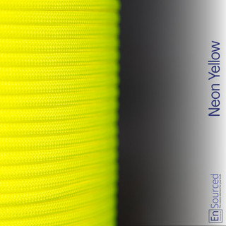 Neon Yellow paracord sleeving