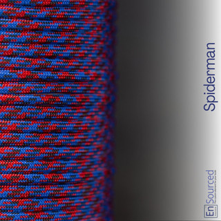 Spiderman paracord sleeving