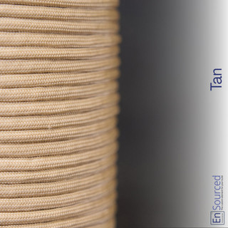 Tan paracord sleeving