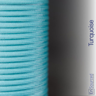 Turquoise paracord sleeving