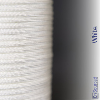 White paracord sleeving