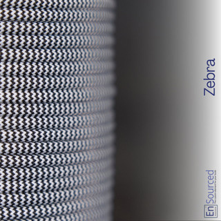 Zebra paracord sleeving