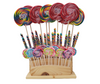 Wooden Lollipop Fan Display  Order With or Without Candy
