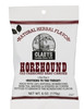 Claeys Old Fashioned Hard Candy -Horehound Flavor With Barrel & 72 Ct. 6 Oz. Bags