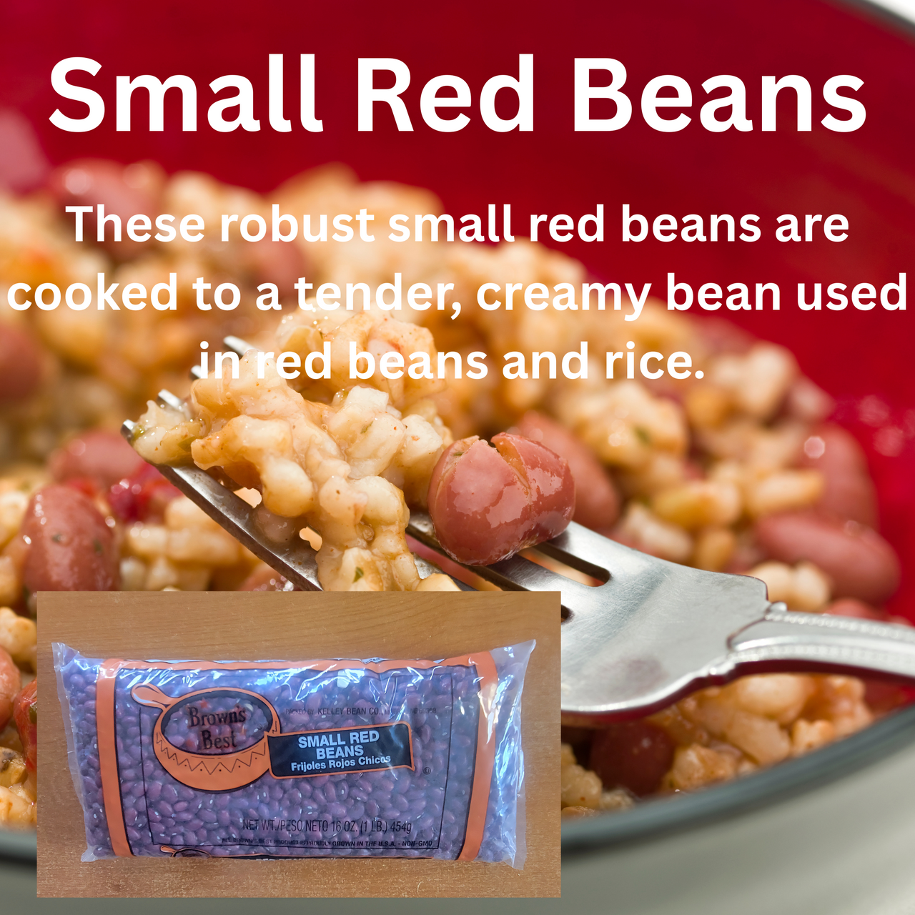 Small red beans 1 lb bag