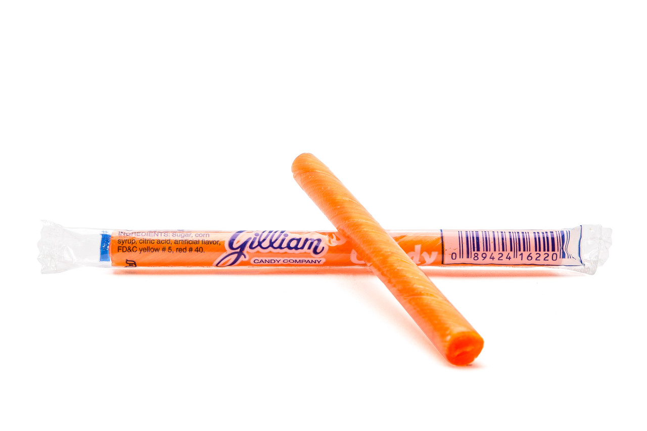 Orange Candy Sticks - 80ct