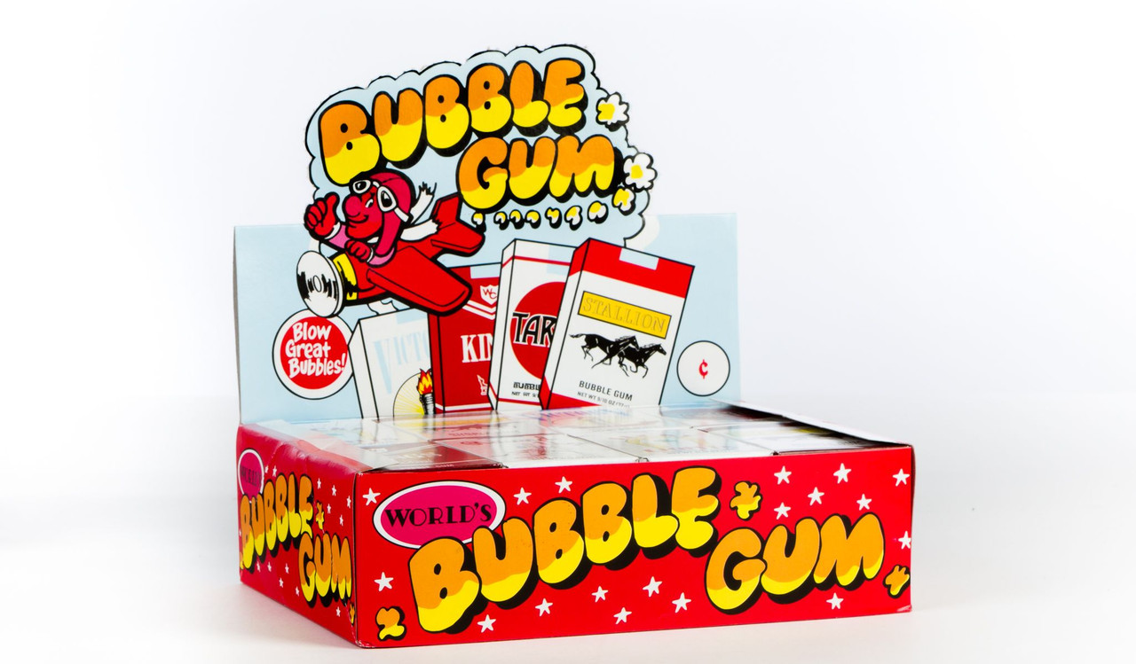 Jerrycan bubble gum poudre Brabo, 24 pièces