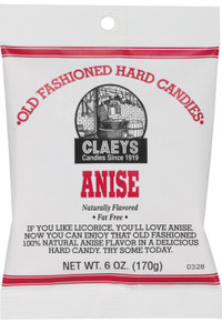 Claey's Old Fashioned Hard Candies - Anise - 12 Ct. Box