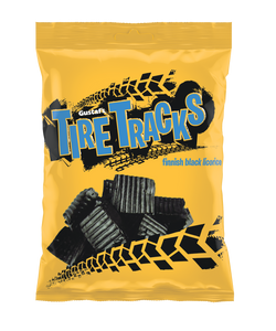 Gustaf's Tire Tracks - Black Licorice Bites - 12 Ct. Box