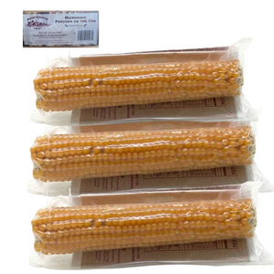 Microwave Popcorn On The Cob - Yellow - 3 Pack