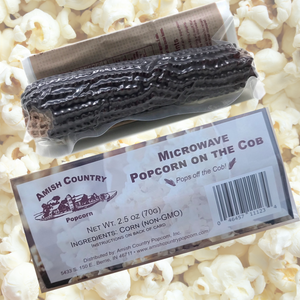 Microwave Popcorn On The Cob - Purple - 1 Count