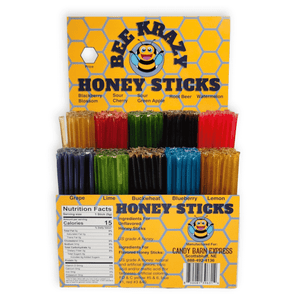 Bee Krazy Honey Sticks Variety Packs Option #2 - 500 Count